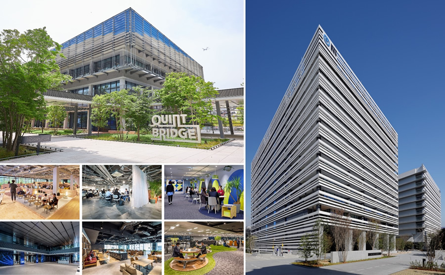 NTT WEST i-CAMPUS（A棟・QUINTBRIDGE）