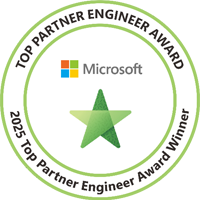 2025 Microsoft Top Partner Engineer Awardのロゴマーク