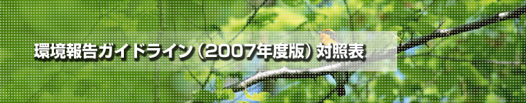 ���񍐃K�C�h���C���i2007�N�x�Łj�Ώƕ\