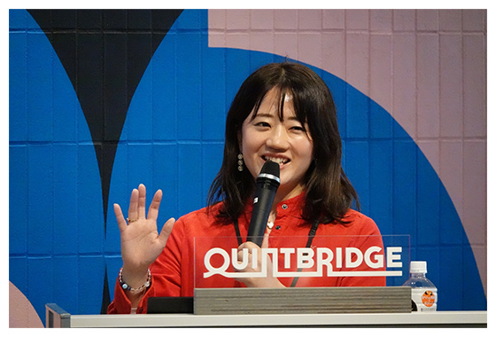 岡本 栄理 氏の写真